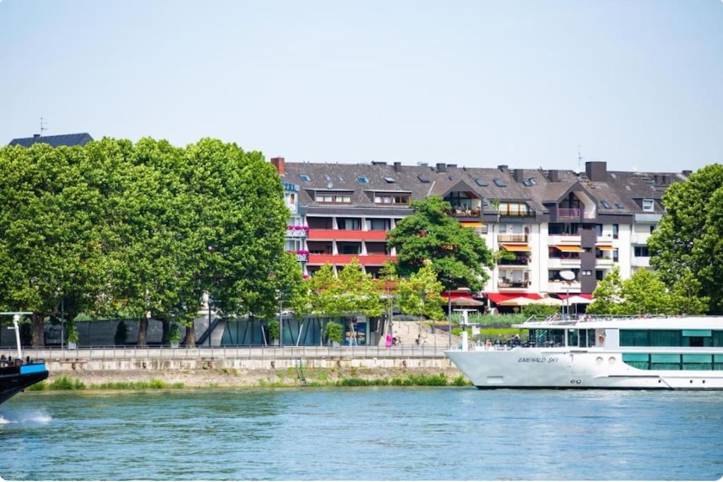 Apartment Mit Balkon Am Rhein Koblenz  Exterior foto